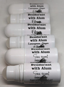 Deodorant Gel with mineral Alum