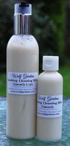 Facial cleansing milk or make-up remover All-natural